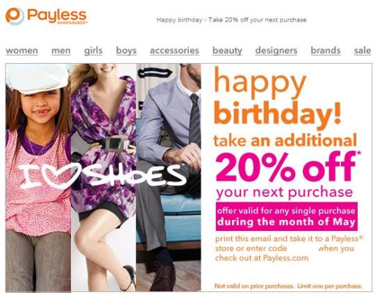 Birthday Surprise from Payless Shoes! | What's Better Than Finding a ...